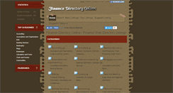 Desktop Screenshot of financedirectoryonline.com